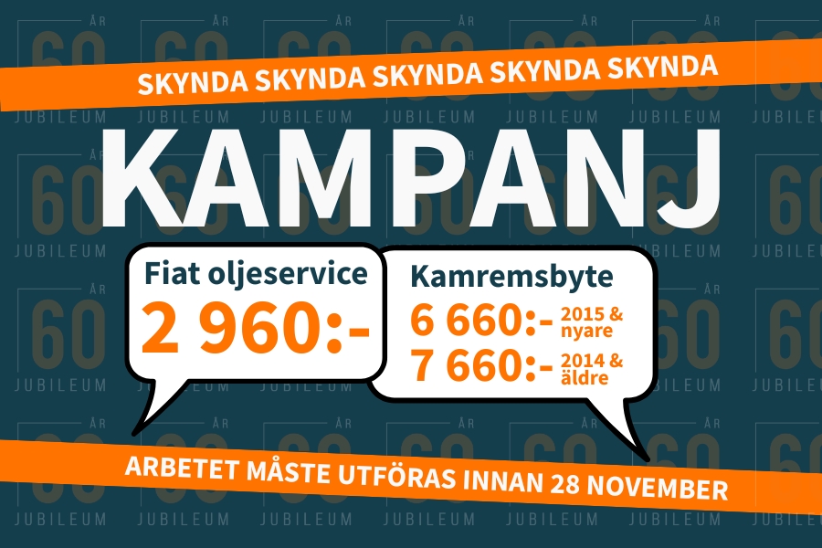 Verstad erbjudande oljeservicekamrem