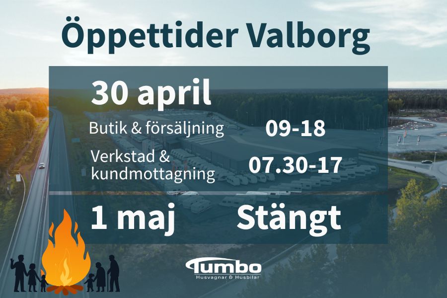 Valborg öppettider